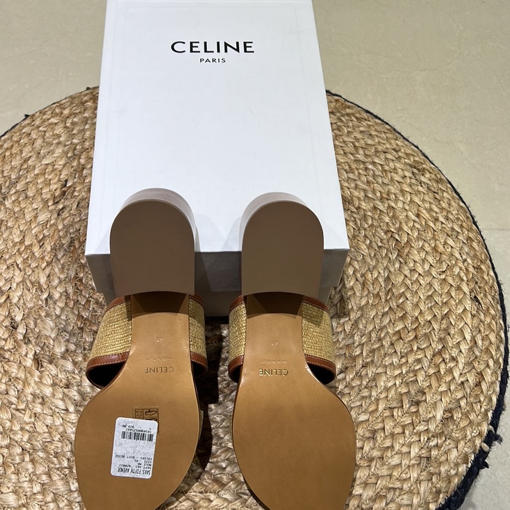 Celine Triomphe Mules size 41 - Picture 2 of 6